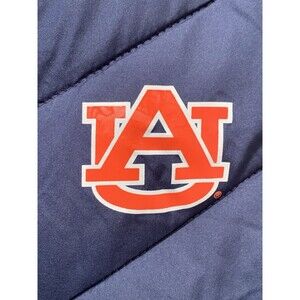 Columbia Omni-Heat Thermal Reflective Full Zip Puff Vest Auburn University Small